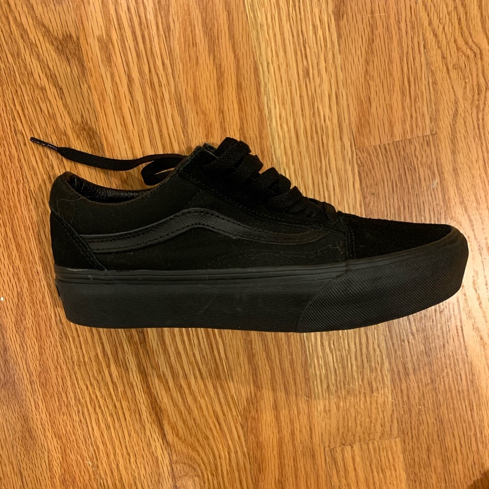 Vans Old Skool Platform All Black